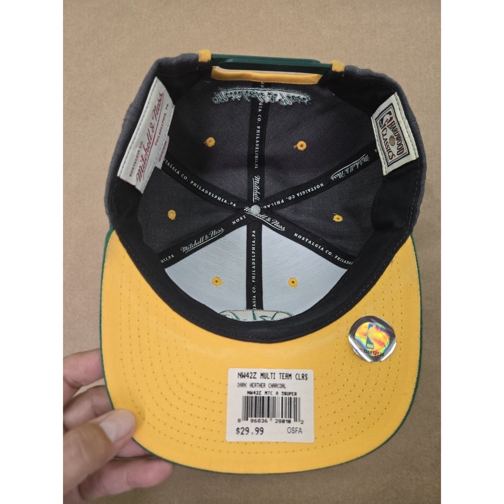 Seattle Supersonics Mitchell &Ness  Snap Back Hat Adjustable Fit - Picture 6 of 7